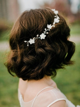 Wedding-Hairstyle-Short-Hair