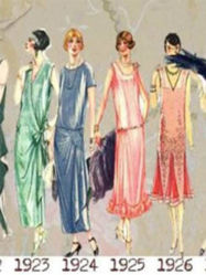 1920s drop waist dresses